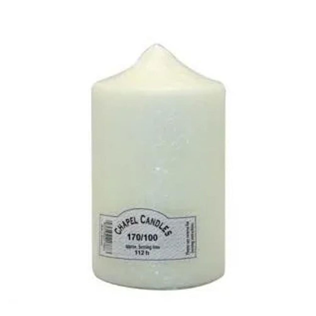 Chapel Candles Ivory Pillar Candle 17cm x 10cm £17.45
